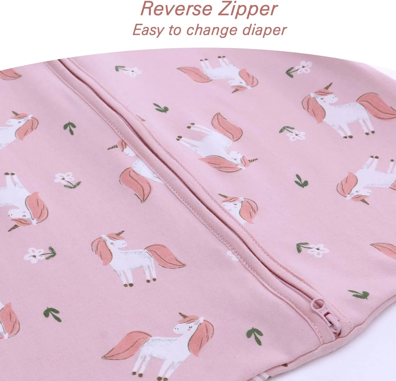 Miracle Baby Sleeping Sack with Feets TOG 0.5 100% Cotton Sleeveless Baby Wearable Blanket Baby Sleeping Bag