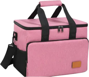 [Mokcoliy]【Lar Insulated Cooler Bag】 - 3-Layer Thermal ion, 12  Hours Retention, Suitable for Ouoor Activities - Lk-Proof, Portable, and Slish Design