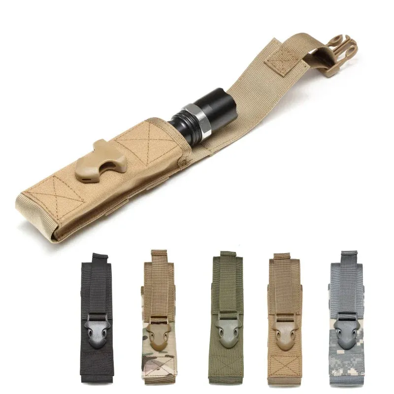 Molle System Flashlight Pouch