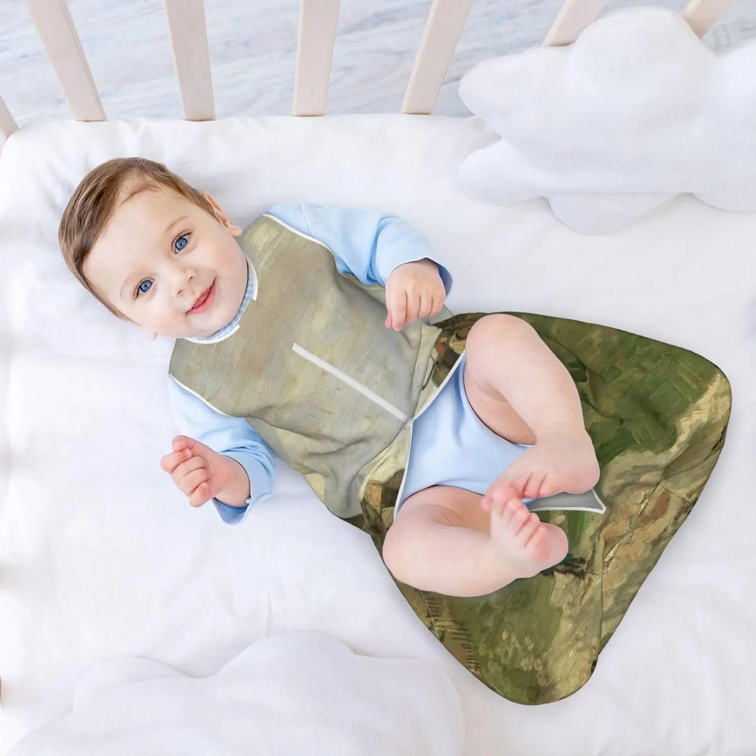 Montmartre Stone Quarry Baby Sleep Sack 0-24 Months Sleeping Bag 2-Ways Zipper Wearable Blanket For Infant Toddler