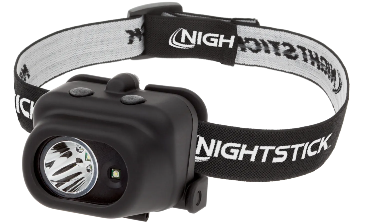 Multi Function LED Headlamp, White Spotlight, White Floodlight, Black Body