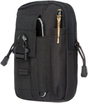 Multifunctional Belt Bag, Zcargel Nylon Waist Bag Multipurpose Waist Bag Compact and Lightweight Multifunctional Cycling Bag Coin Purse Mobile Phone Bag for Camping Hiking Cycling Climbing