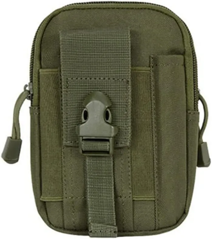 Multifunctional Belt Bag, Zcargel Nylon Waist Bag Multipurpose Waist Bag Compact and Lightweight Multifunctional Cycling Bag Coin Purse Mobile Phone Bag for Camping Hiking Cycling Climbing