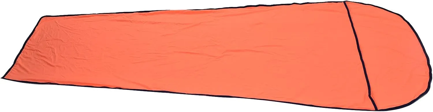Multifunctional Elastic Sleeping Liner, Skin Friendly Comfortable and Breathable, to Carry with Storage, Versatile Use for Camping Hiking Backpacking,