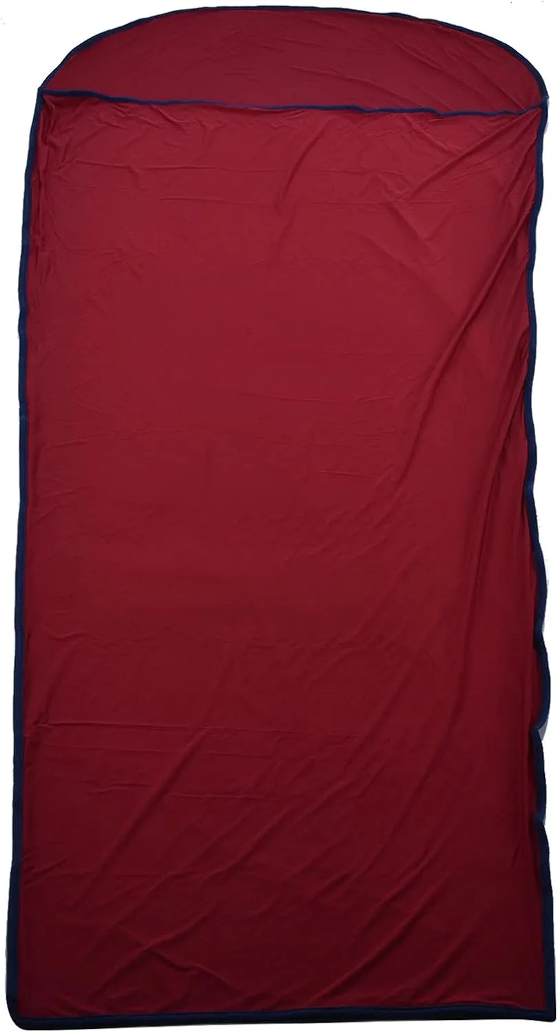 Multifunctional Elastic Sleeping Liner, Skin Friendly Comfortable and Breathable, to Carry with Storage, Versatile Use for Camping Hiking Backpacking,