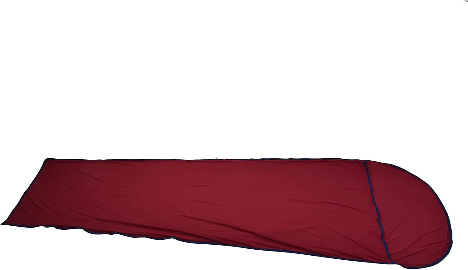 Multifunctional Elastic Sleeping Liner, Skin Friendly Comfortable and Breathable, to Carry with Storage, Versatile Use for Camping Hiking Backpacking,