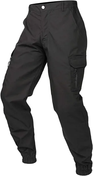 NAVEKULL Men's Camouflage Tactical Pants Waterproof Lightweight Ripstop Outdoor Hiking Tapered Cargo Pants