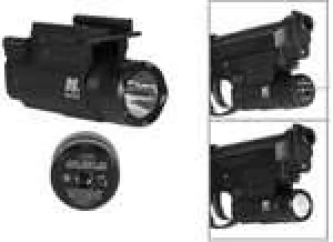 NcStar Quick Release Tactical Flashlight-Green Laser Set