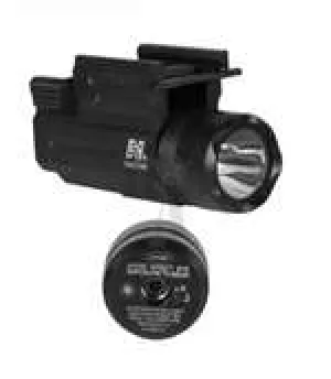 NcStar Quick Release Tactical Flashlight-Green Laser Set