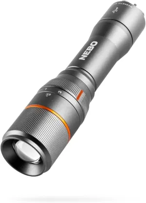 NEBO DAVINCI 1000 Flashlight & Portable Charger | 1000 Lumens, 4 Light Modes, Rechargeable, Waterproof Handheld Flashlight for Camping & Hunting, Magnetic Base, Includes USB Charging Cable