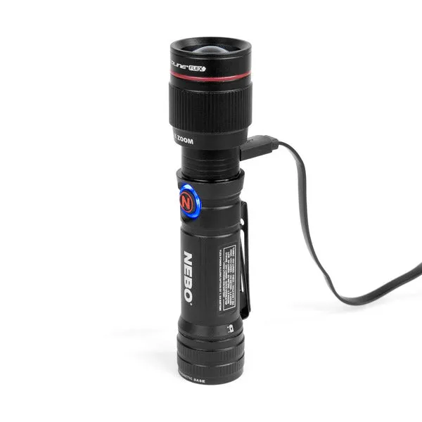 NEBO REDLINE FLEX 450 LUMEN 6X ZOOM FLASHLIGHT