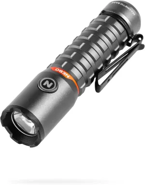 NEBO Redline Torchy 2K, 2000 Lumen Pocket, Rechargeable LED, Water & Impact Resistant Flashlight for EDC with Smart Power Control, Power Memory Recall, Removable Clip for Camping, Hunting, Hiking