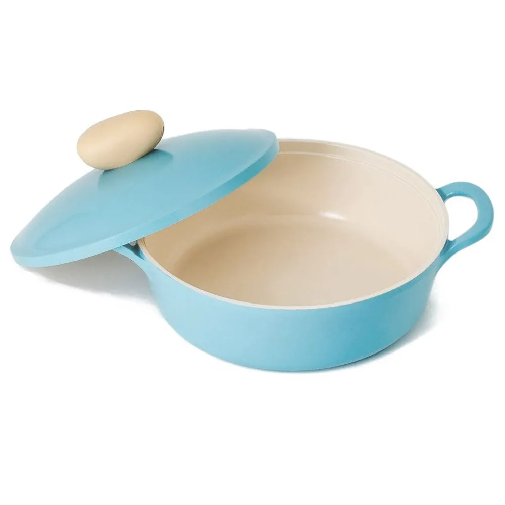 Neoflam Retro 26cm 3.3L Low Casserole Pan