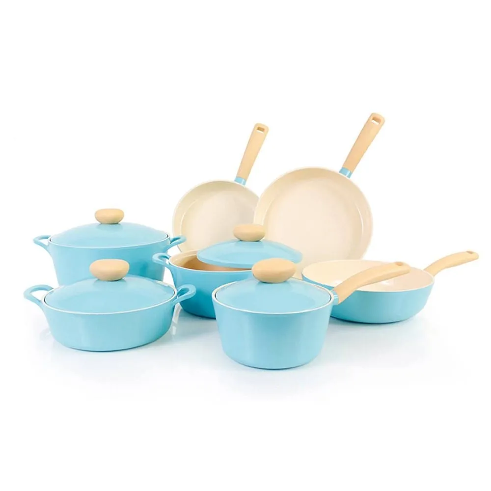 Neoflam Retro 26cm 3.3L Low Casserole Pan