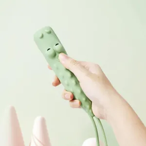 New Rechargeable Crocodile LED Flashlight, Cute Animal Shaped Silicone Flashlight, Comfortable Touch Long Press to Adjust Brightness Portable Outdoor Lighting Creative Light.