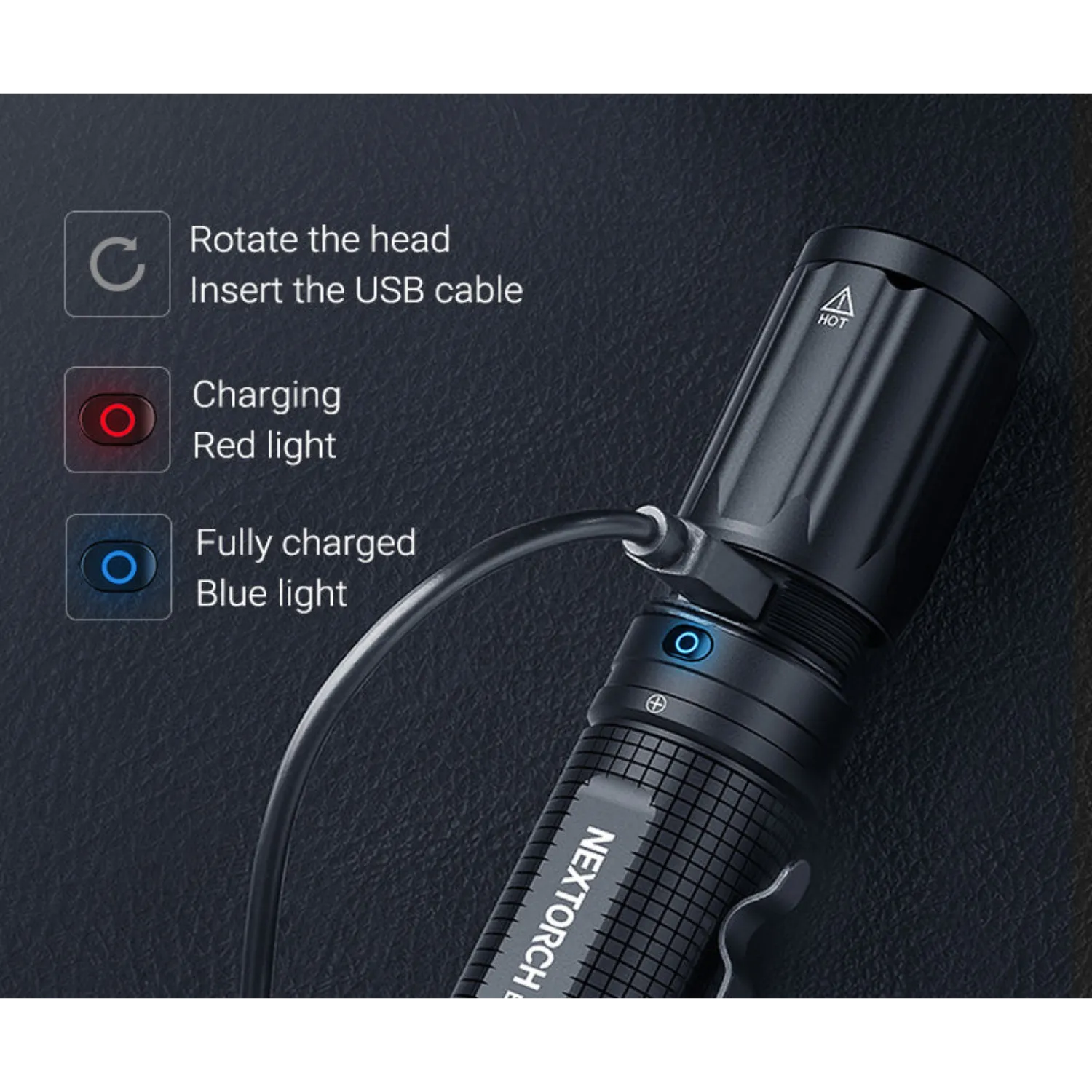 NEXTORCH E52C -  Rechargeable High Performance Flashlight