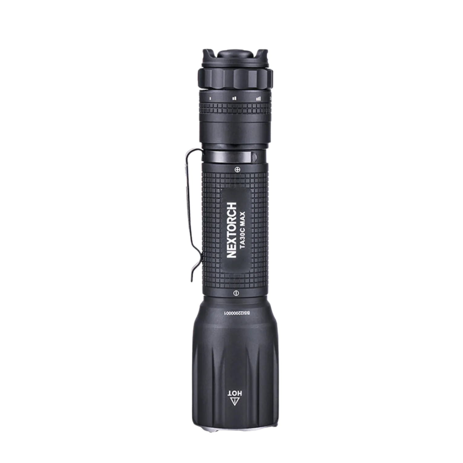 NEXTORCH NT-TA30C MAX 3000 Lumen Ultra-Bright One-Step-Strobe Tactical Flashlight