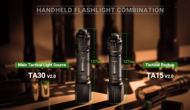 Nextorch TA15 V2.0 Tactical Flashlight