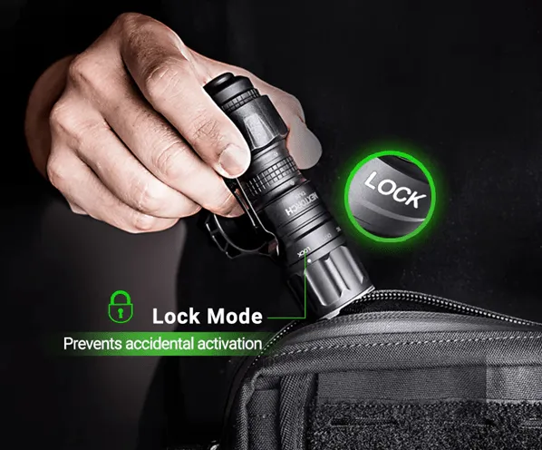 Nextorch TA20 Ultra Compact 1000lm Recharge Tactical Flashlight