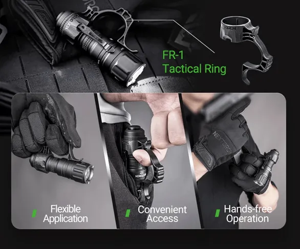 Nextorch TA20 Ultra Compact 1000lm Recharge Tactical Flashlight