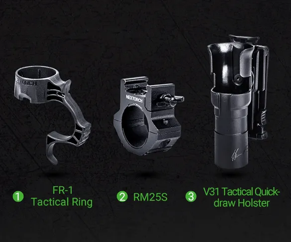 Nextorch TA20 Ultra Compact 1000lm Recharge Tactical Flashlight