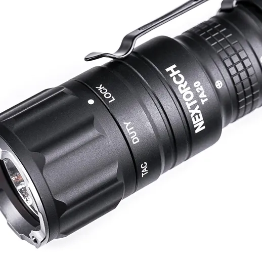 Nextorch TA20 Ultra Compact 1000lm Recharge Tactical Flashlight