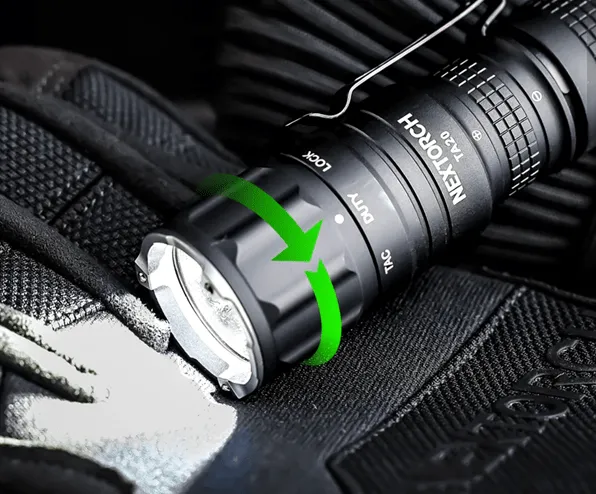 Nextorch TA20 Ultra Compact 1000lm Recharge Tactical Flashlight
