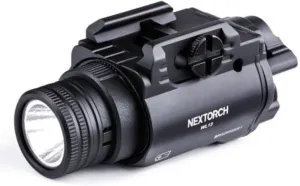 NEXTORCH WL13 1300 Lumens Ultra-Bright Tactical Flashlight, Rotary Switch Compatible with MIL-STD-1913 and Glock-Style Rails