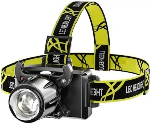 Night Fishing Headlight Long Battery Life Led Outdoor Fishing Glare Flashlight Rechargeable Head-Mounted Long-Range