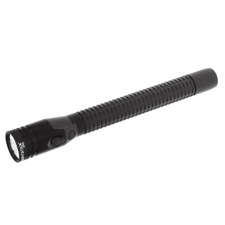 Nightstick - Metal Full-Size Dual-Light Flashlight - Li-Ion - Black