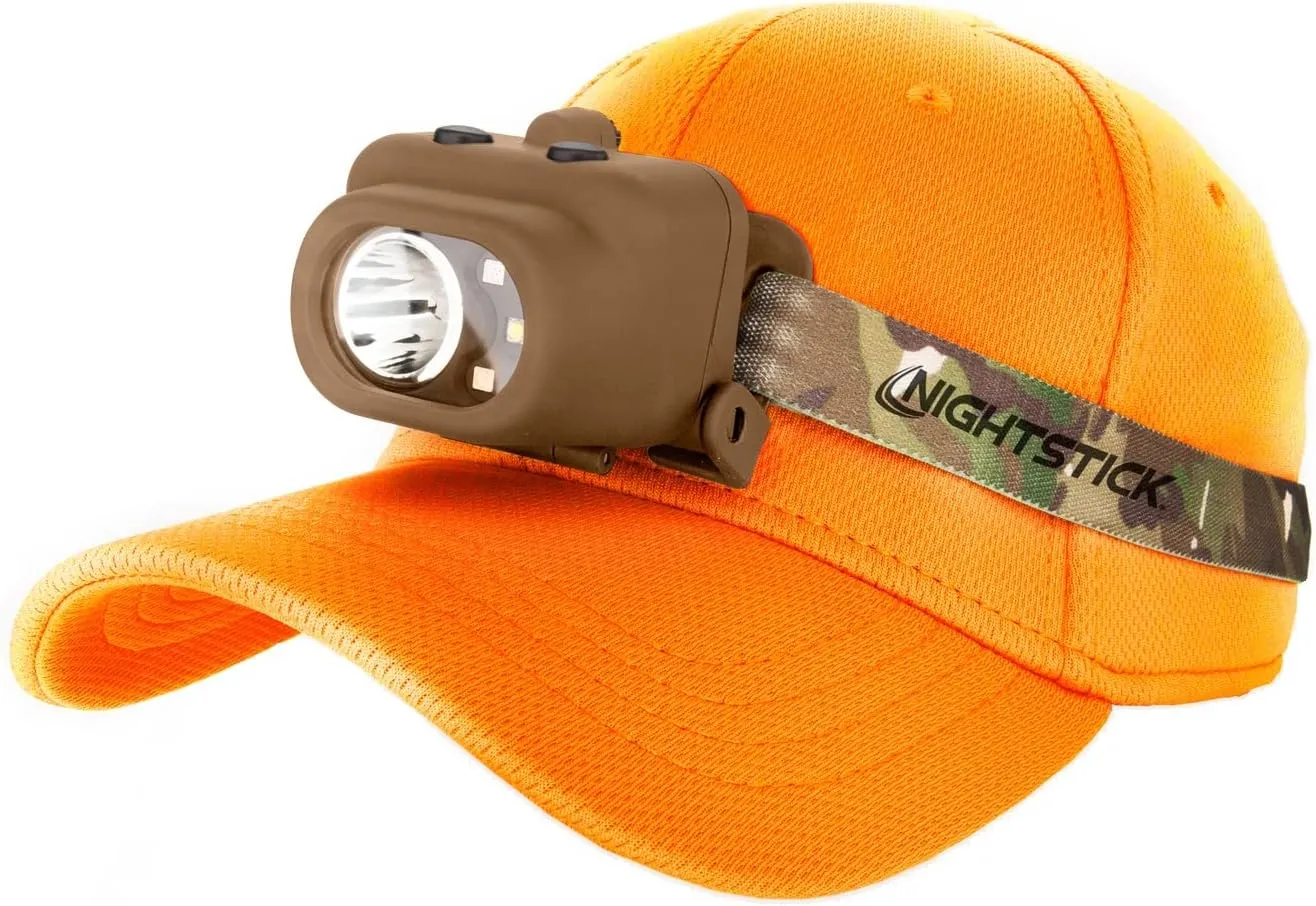 Nightstick NSP-4610C Multi-Function Headlamp in Flat Dark Earth with Camo Elastic Headband - 3
