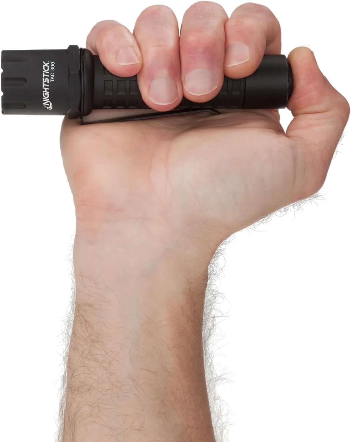 Nightstick TAC-300B Polymer Tactical Flashlight, Non-Rechargeable, 5.5-Inch, Black