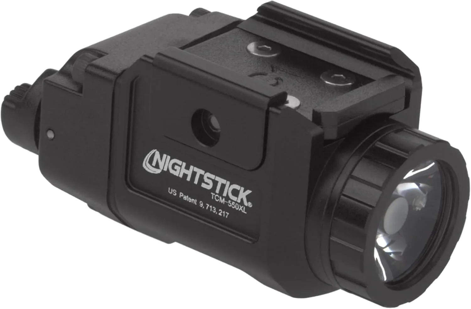 Nightstick TCM-550XL Compact Rail-Mounted Tactical Light - Waterproof Impact-Resistant Tactical Flashlight with Easy Momentary and Constant-On Switches