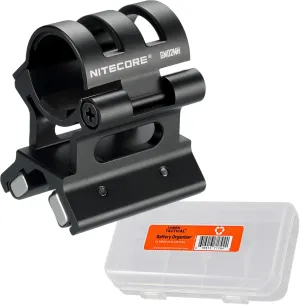 Nitecore GM02MH Quick Detachable Magnetic Mount for Shotgun and Longgun, Fit All 1" Body Diameter Flashlights