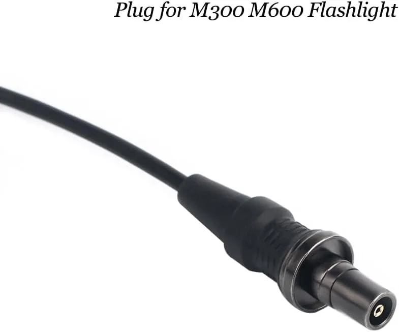 NOBUHIRO Remote Pressure Switch, Tactical Flashlight Switch Compatible with M300 M600 Scout Light, Metal Weapon Light Switch Mounted for Mlok/Keymod Rail