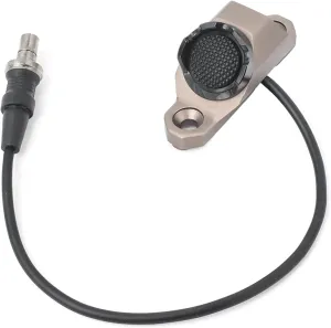 NOBUHIRO Remote Pressure Switch, Tactical Flashlight Switch Compatible with M300 M600 Scout Light, Metal Weapon Light Switch Mounted for Mlok/Keymod Rail
