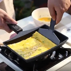 Non-Stick Egg Rolling Pan - Easy Egg Cooking Cookware