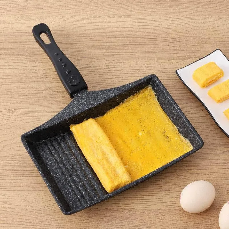 Non-Stick Egg Rolling Pan - Easy Egg Cooking Cookware