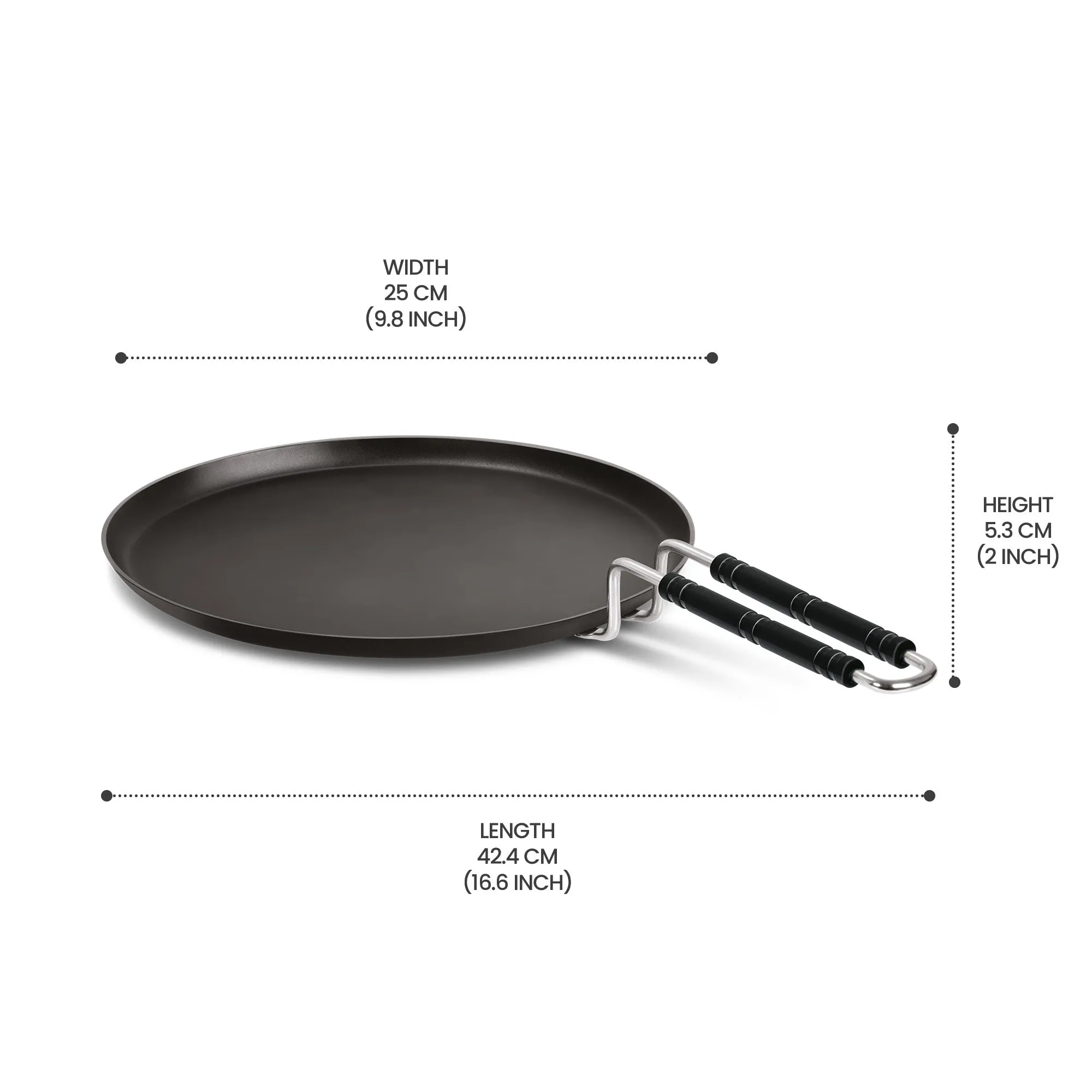 Non Stick Iron Omni Tawa (Milton Procook)