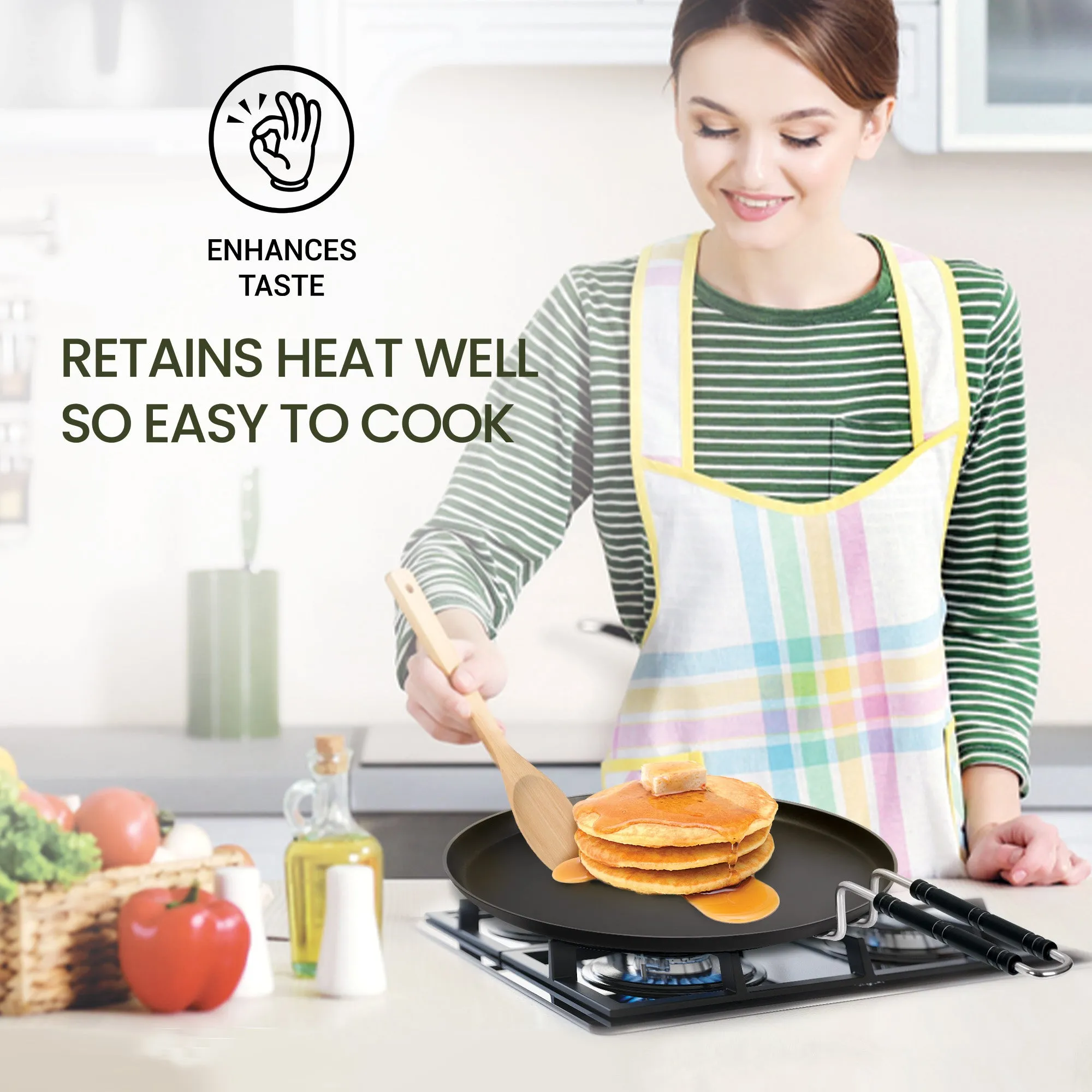 Non Stick Iron Omni Tawa (Milton Procook)