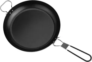 Nonstick Frying Pan, Outdoor Foldable Handle Pot Camping Hiking Picnic Cooking Frying Pan 9/12 Inch With Handle(12 inches)