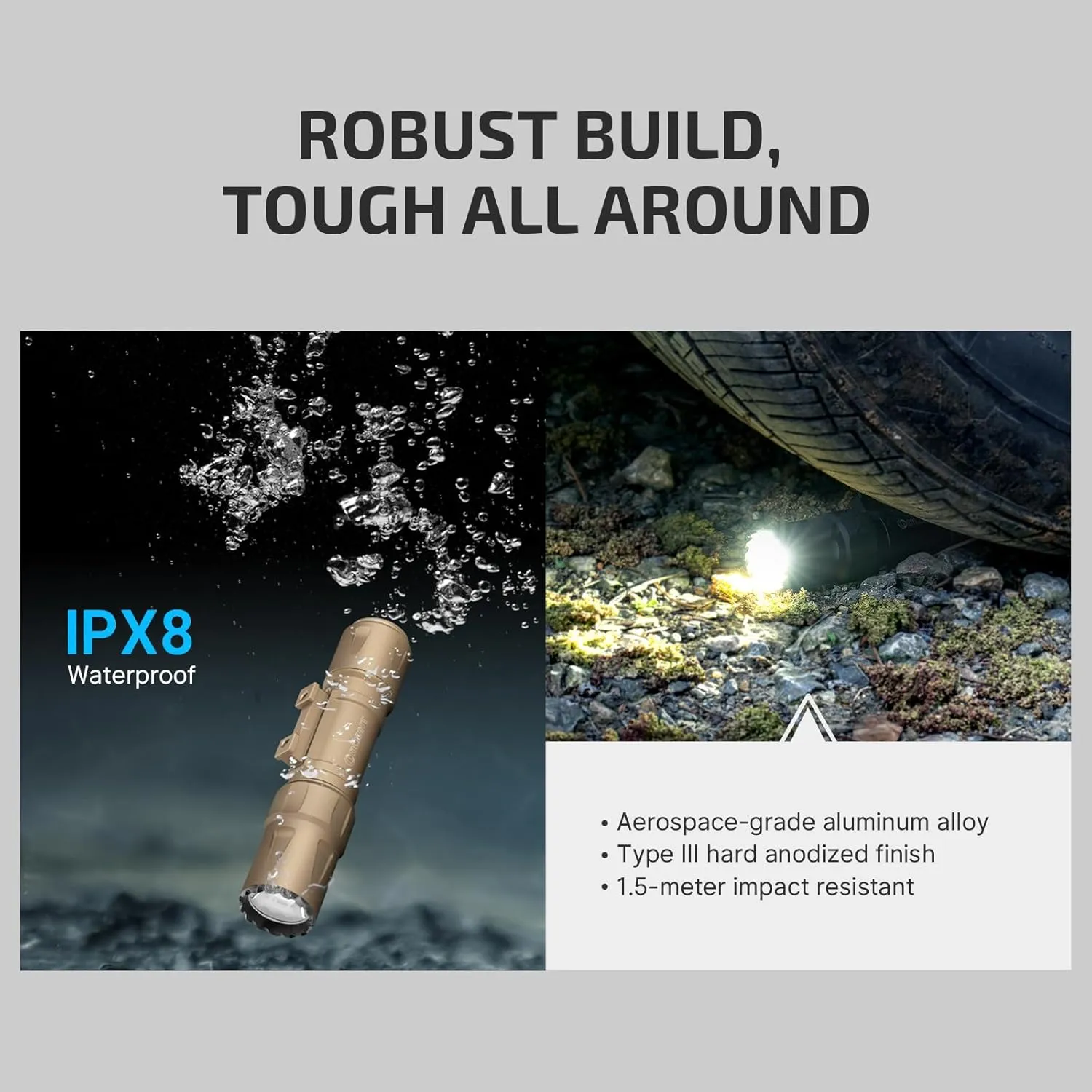 OLIGHT Odin S 1500 Lumens MLOK Rail Mounted Weaponlight Rechargeable Tactical Flashlight with Upgraded Remote Pressure Switch, 250 Meters Throw Distance, IPX8 Waterproof (Black)