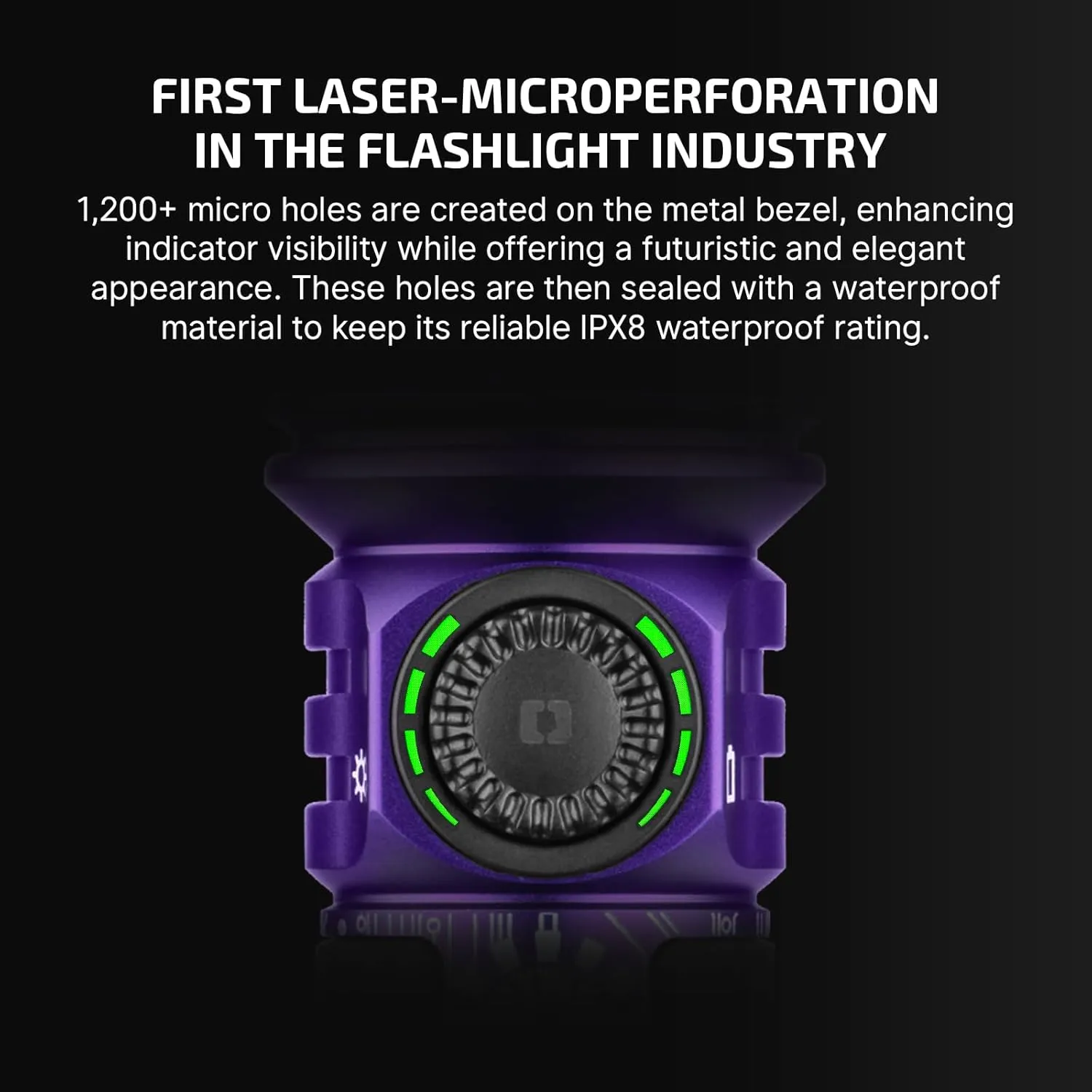 OLIGHT Seeker 4 Pro Rechargeable Flashlights, High Powerful Bright Light 4600 Lumens with USB C, Waterproof IPX8 for Emergencies, Camping, Searching (Cyber Violet Cool White)