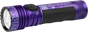 OLIGHT Seeker 4 Pro Rechargeable Flashlights, High Powerful Bright Light 4600 Lumens with USB C, Waterproof IPX8 for Emergencies, Camping, Searching (Cyber Violet Cool White)