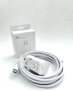 OMNIHIL Wall Charger 10FT-USB-C-to-C Cable Compatible with TrustFire MC5 Tactical Flashlight