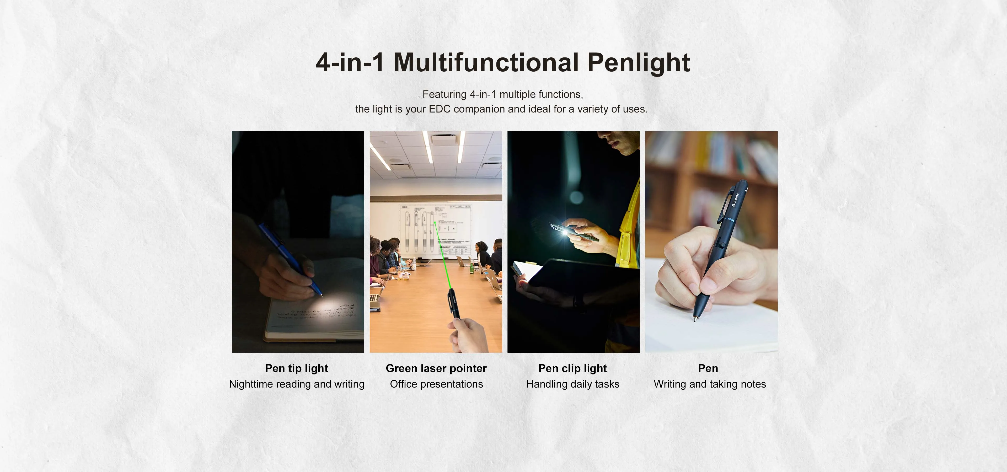 O'Pen Glow Rechargeable Penlight