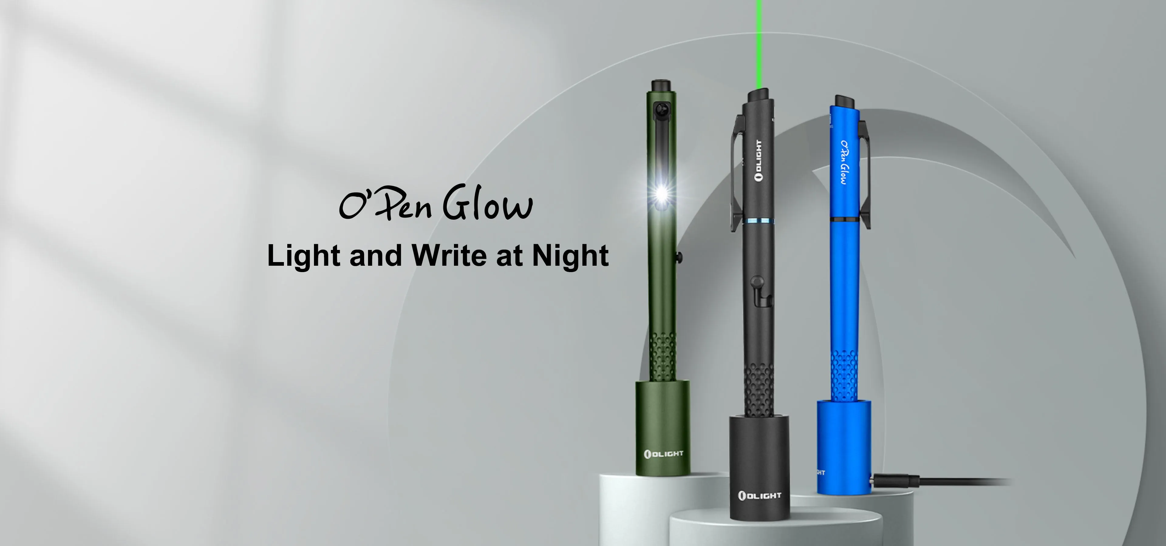 O'Pen Glow Rechargeable Penlight