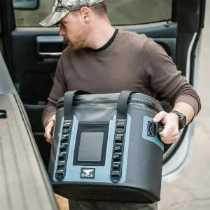 ORCA Walker 20 Can Soft Cooler Bag, Insulated Bag with Shoulder Strap and Extra Pockets, Holds 20 Cans of Soda, Keeps Drinks Ice Cold All Day, Perfect for Beach, Park, Hikes, Picnics - Slate Blue