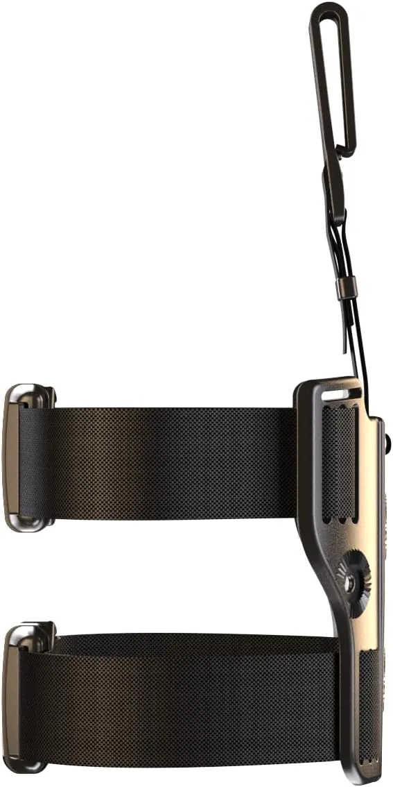 Orpaz Delta G17 Light Bearing Holster Compatible with Glock 17 Holster with Light, Level II Modular Flashlight Adapter and Innovative Flashlight Protector Cap - Unisex
