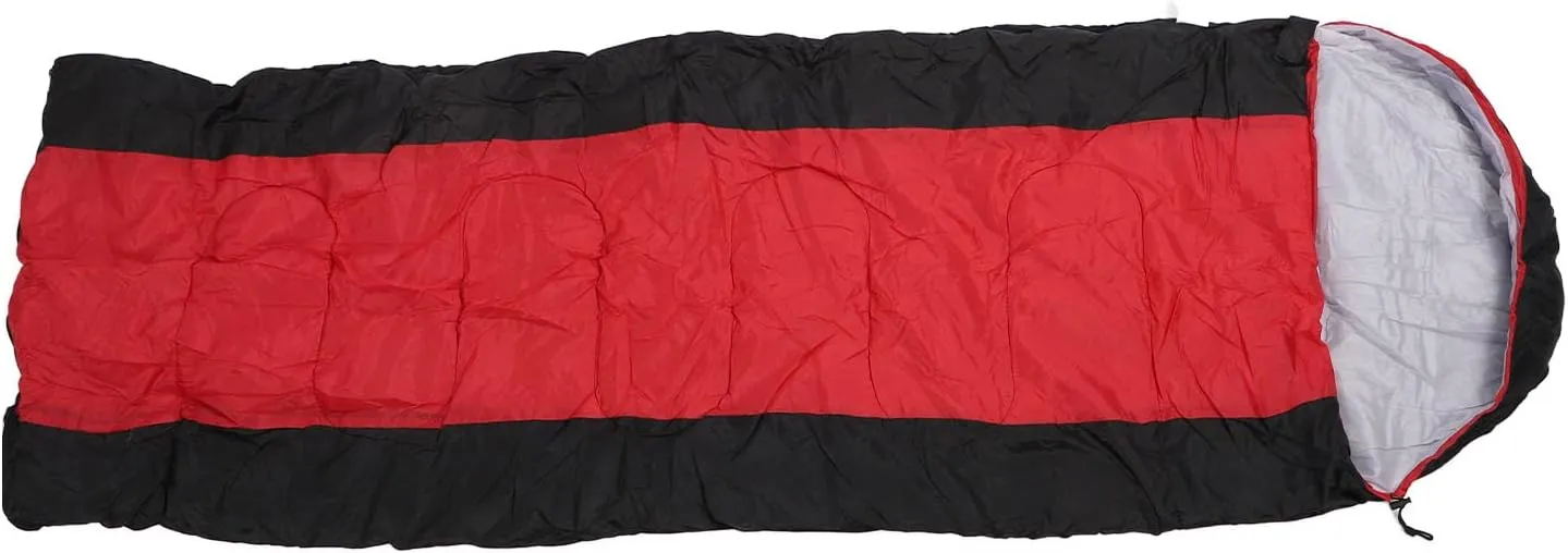 Outdoor Camping Sleeping Bag, Breathable Spacious Comfortable Cozy Adult Sleeping Bag Portable Foldable for Hiking